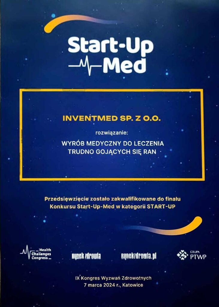 Laserobaria 2.0_S w Finale konkursu Start-Up Med.