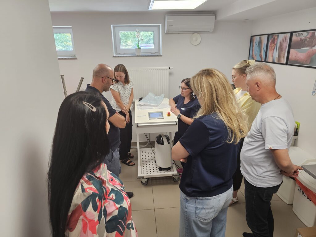 technomex laserobaria rany wojenne Ukraina